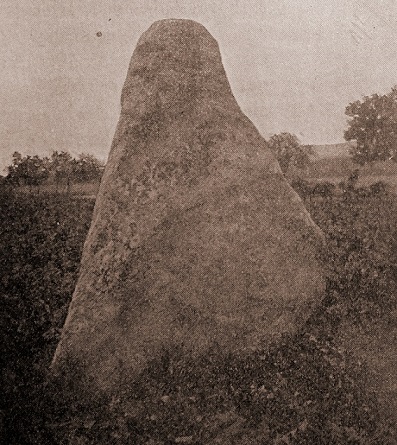 Menhir u Drahomyle (echy pedhistorick. Dr. J.P, 1899, str.69)
