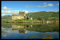 Eilean Donan castle on Loch Duich