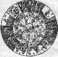 Astrologický kruh z počátku 16. století.