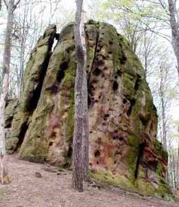 Čertův kámen na Rýsově