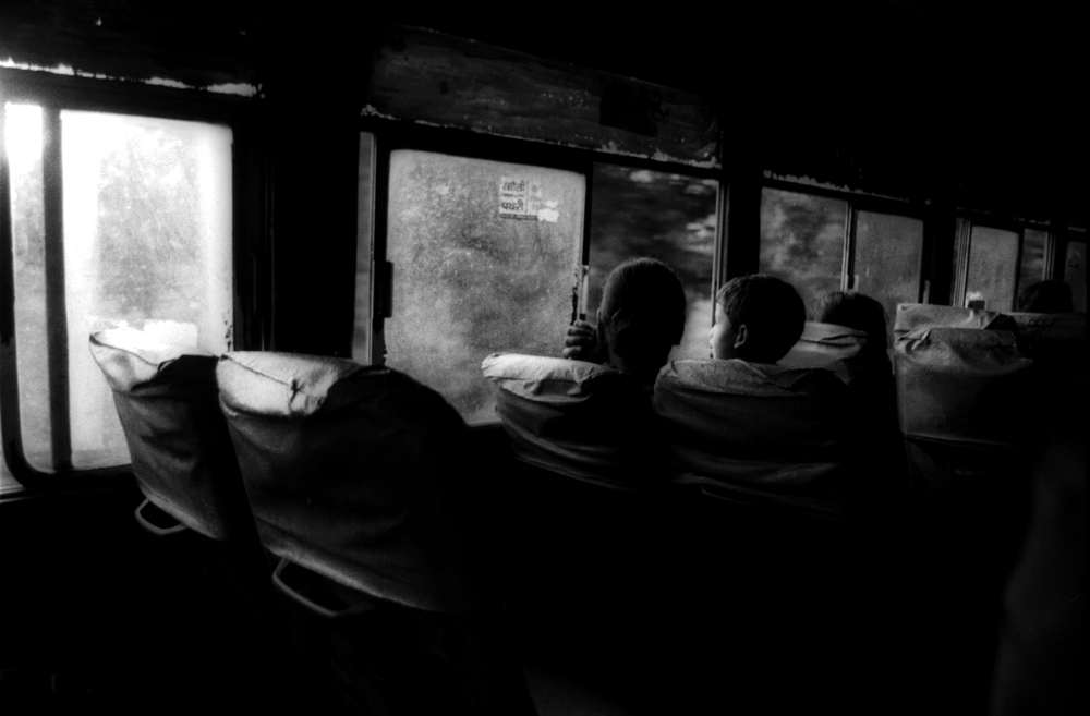 v
indickém autobuse (foto Honza Šípek)