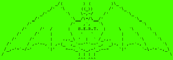 Když se správce serveru místo obvyklé výzvy k zadání hesla
zjevilo toto logo složené z ASCII znaků, věděl, že je zle...